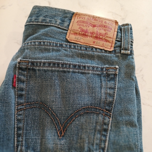 Levis jeans, low boot cut 527, W34 L32 - Picture 1 of 4